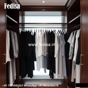 Contemporary Wardrobe Design with Smart Features No-3818
