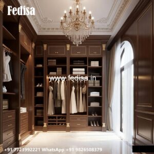 Stylish Wardrobe Design for Modern Villas No-3821