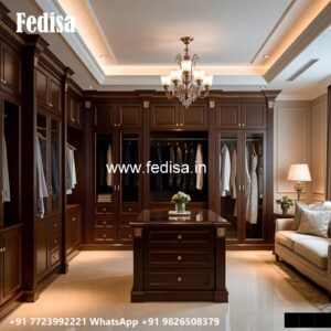 Smart Wardrobe Design with Elegant Storage No-3826