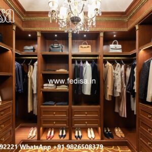 Contemporary Wardrobe Design with Sleek Doors No-3841