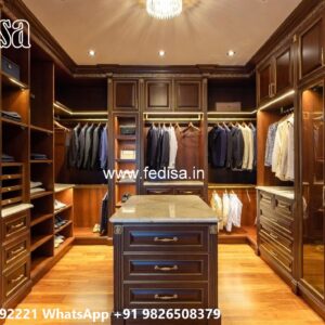Modern Wardrobe Design with Stylish Lighting No-3845
