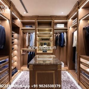 Contemporary Wardrobe Design with Functional Style No-3852
