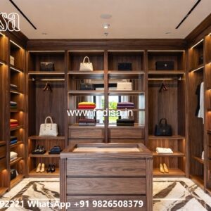 Modern Wardrobe Design with Premium Organization No-3873