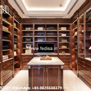 Elegant Wardrobe Design with Modern Mirror Finish No-3883