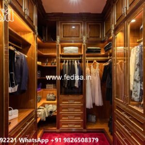 Contemporary Wardrobe Design with Smart Lighting No-3884