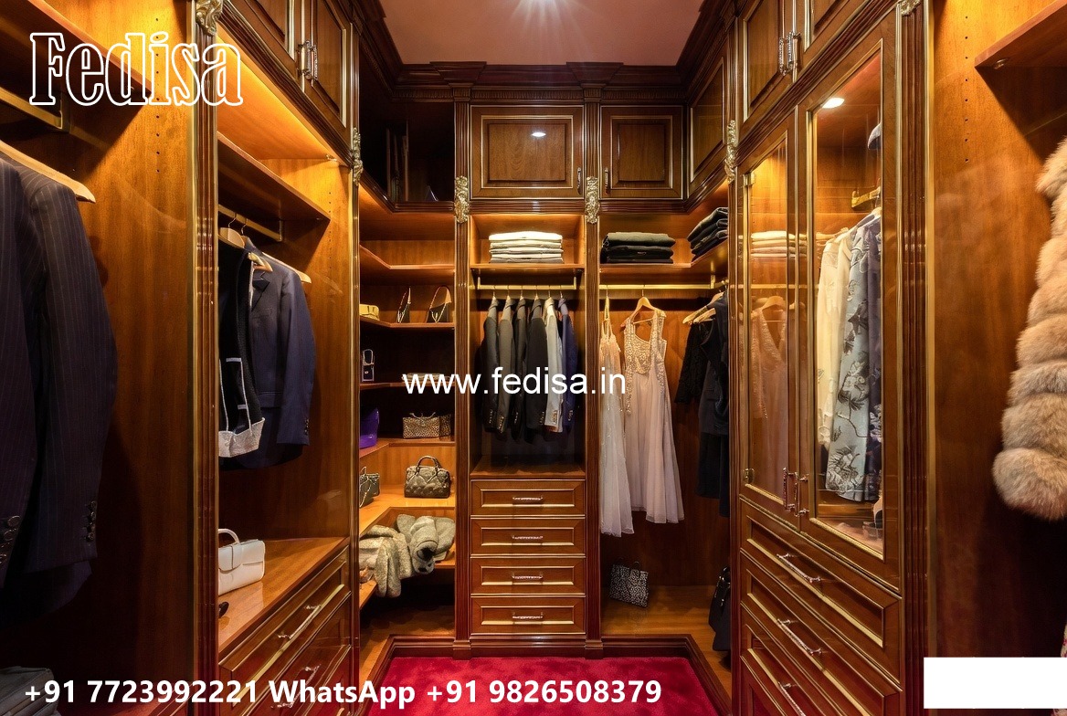 Contemporary Wardrobe Design with Smart Lighting No-3884