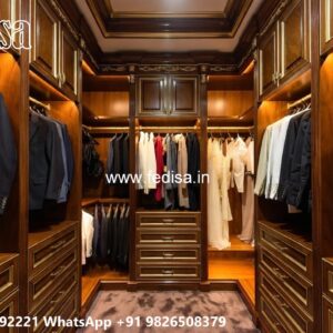 Beautiful Wardrobe Design with Contemporary Finish No-3890