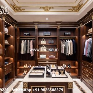 Elegant Wooden Wardrobe Design for Modern Homes No-3891