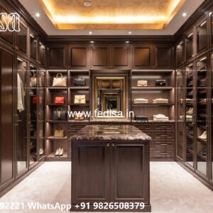 Luxury Wardrobe Design with Smart Organization Ideas No-3892