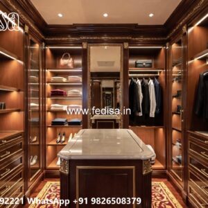 Stylish Wardrobe Design with Luxury Storage Features No-3895