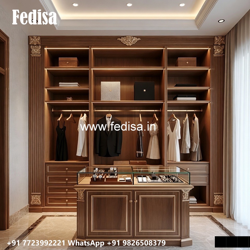 Wooden Wardrobe Styles No-3965