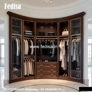 Stylish Wooden Wardrobes No-4076