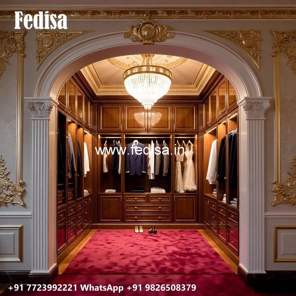 Elegant Wooden Wardrobes No-4151
