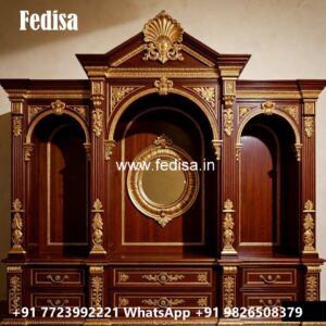 Stylish Wardrobe Design with Wooden Texture No-10875