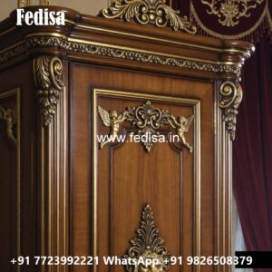 Contemporary Wardrobe Design with Glass Accents No-10877
