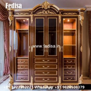 Modern Wardrobe Design with Rich Finishes No-10879