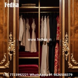 Wooden Wardrobe Design with Luxury Appeal No-10882