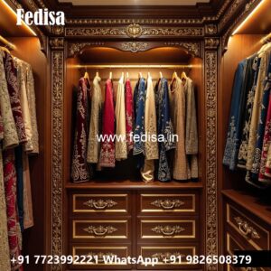 Wooden Wardrobe Design with Modern Appeal No-10902