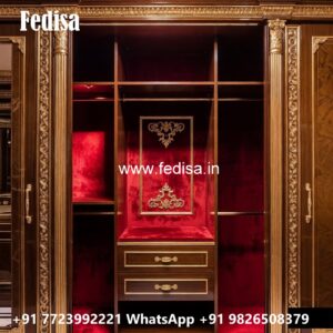 Sliding Wardrobe Design with Elegant Finish No-10907