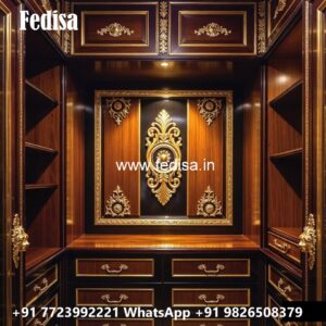 Elegant Wardrobe Design with Decorative Style No-10911
