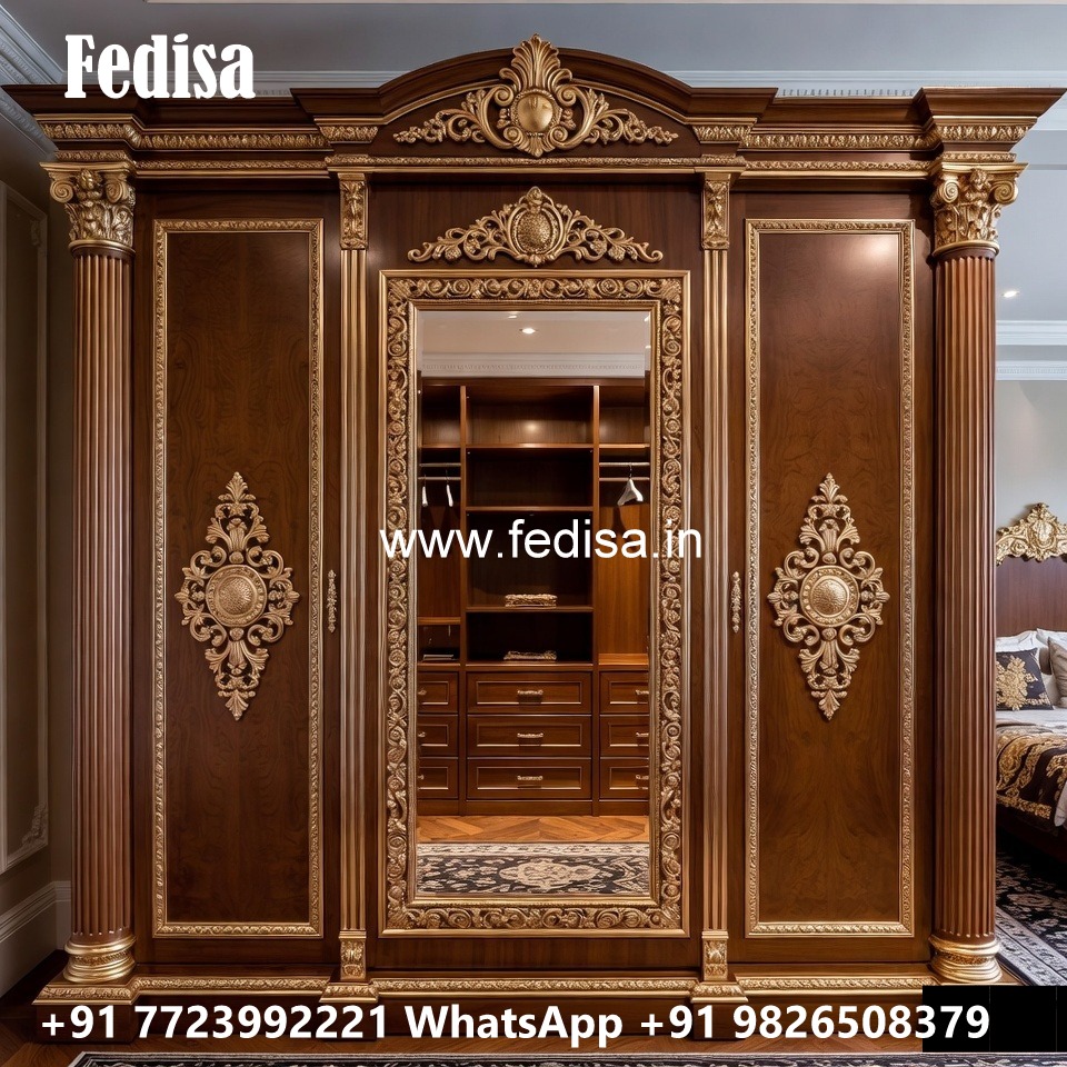 Beautiful Wardrobe Design with Contemporary Touch No-10917