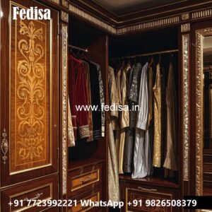 Modern Sliding Wardrobe Design with Mirrors No-10928