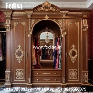 Smart Wardrobe Design with Stylish Storage No-10932