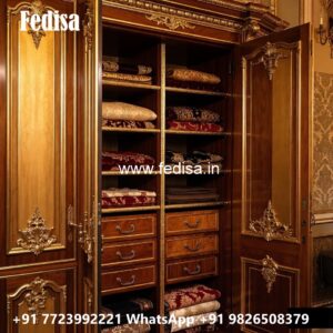 Luxury Wardrobe Design with Elegant Layout No-10936