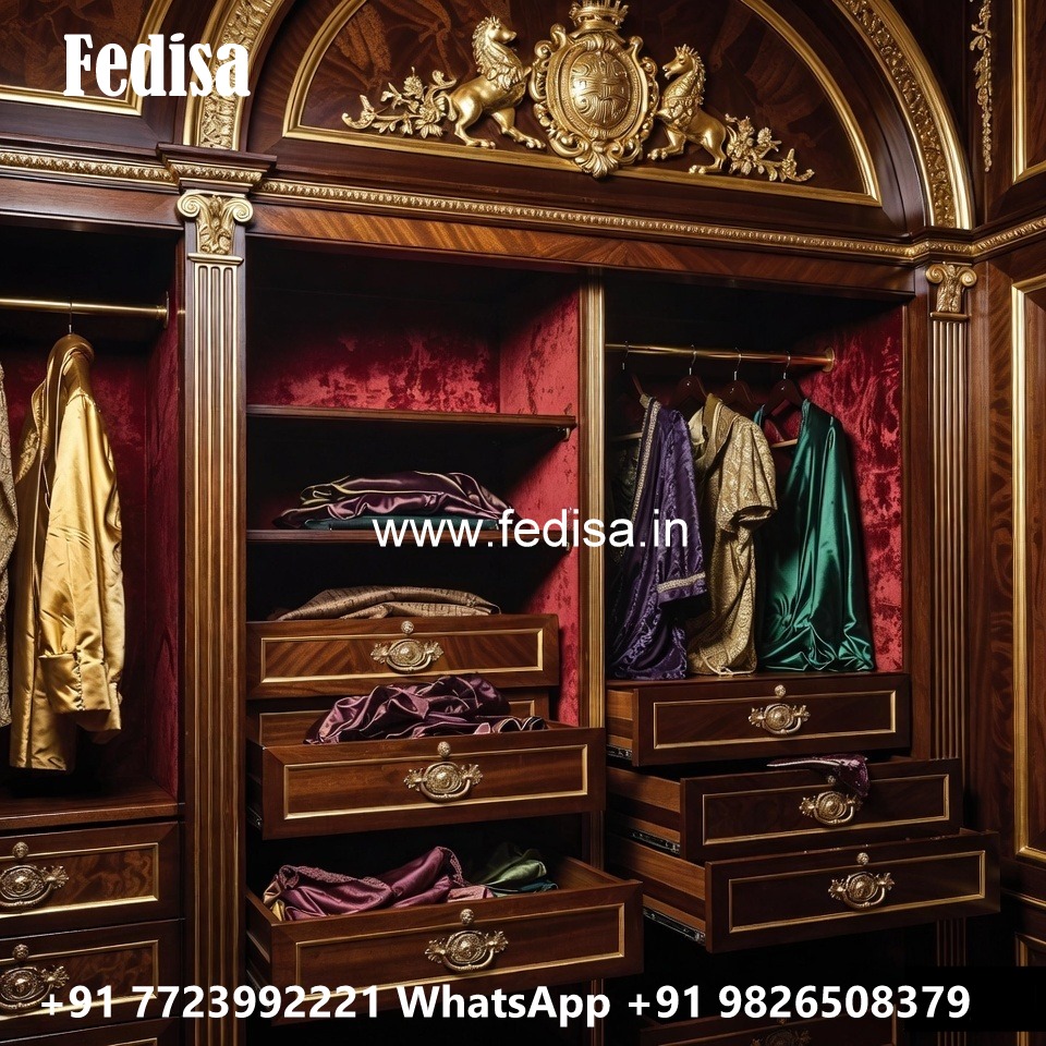 Elegant Wardrobe Design with Sleek Finish No-10939