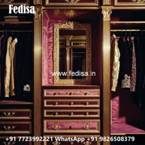 Luxury Wardrobe Design with Smart Organization No-10943