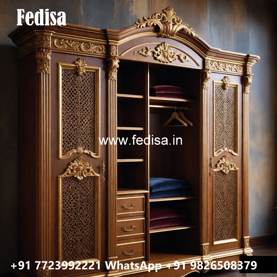 Space Saving Wardrobe Design with Luxury Appeal No-10947