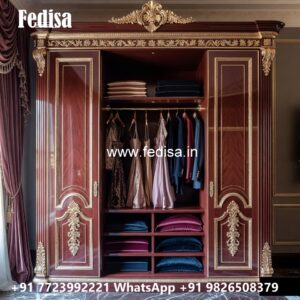 Elegant Wardrobe Design with Hidden Compartments No-10949