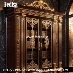 Elegant Wardrobe Design with Custom Shelves No-10960