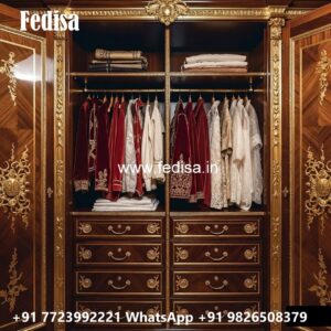 Luxury Wooden Wardrobe Design for Bedrooms No-10964