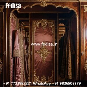 Elegant Wardrobe Design with LED Accents No-10970