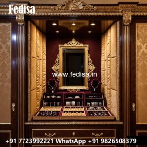 Premium Wardrobe Design with Wooden Texture No-10973