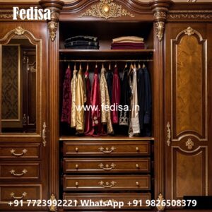 Contemporary Wardrobe Design with Elegant Lines No-10976