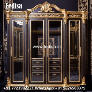 Modern Wardrobe Design with Luxury Features No-10986