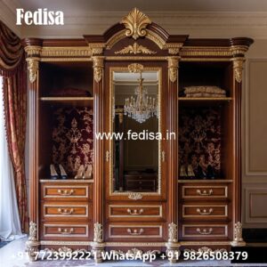 Smart Wooden Wardrobe Design Inspiration No-10997