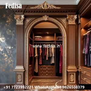 Luxury Wardrobe Design with Functional Layout No-11008