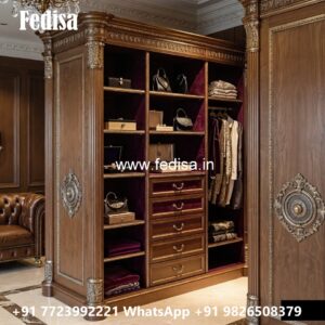 Contemporary Wardrobe Design with Smart Features No-11010