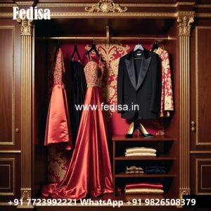 Stylish Wardrobe Design for Modern Villas No-11013