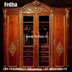 Luxury Wardrobe Design for Spacious Bedrooms No-11016