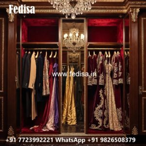 Premium Sliding Wardrobe Design with Mirrors No-11020