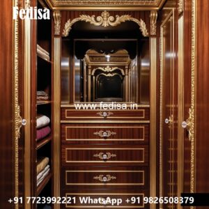 Luxury Wardrobe Design with Sophisticated Decor No-11021