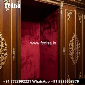 Stylish Sliding Wardrobe Design with Glass Finish No-11031