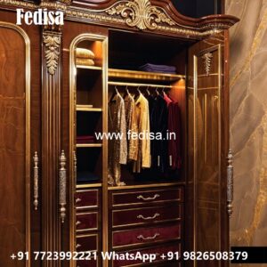 Premium Wardrobe Design with Elegant Storage No-11036