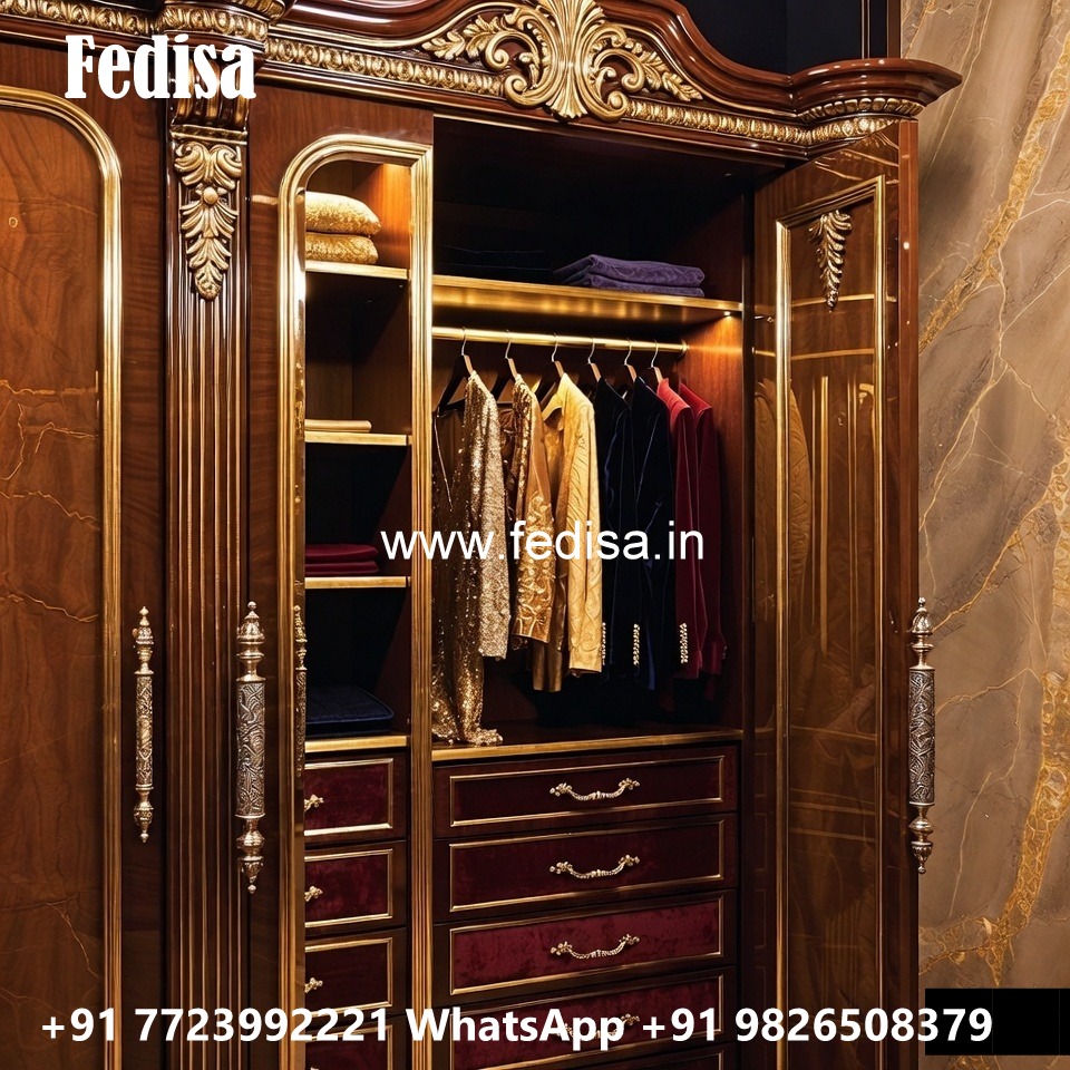 Premium Wardrobe Design with Elegant Storage No-11036