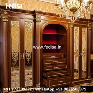 Luxury Wardrobe Design with Sleek Elegance No-11073