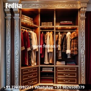 Stylish Wardrobe Design with Luxury Storage Features No-11087
